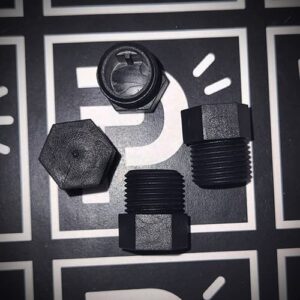 xConnect Female Black End Cap