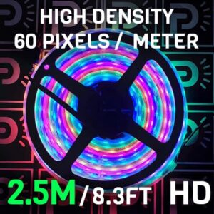 HD 12V WS2815 2.5 Meter (8.3 ft) LED Strips IP68 (xConnect)