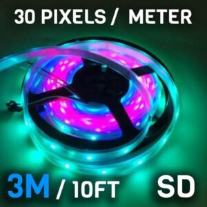 SD 12V WS2815 3 Meter (10 ft) LED Strips IP68 (xConnect)