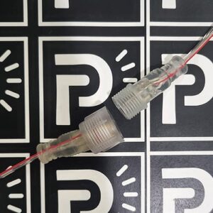 8 Inch FLAT Clear Wire xConnect Pigtail - Female - Image 3