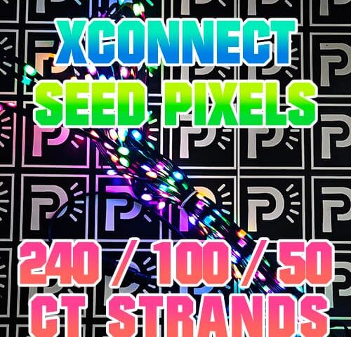 UPGRADED 12V Seed Pixels 240ct / 100ct / 50ct xConnect Strands