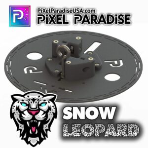 Snow Leopard Mega Tree Topper